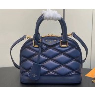 Louis Vuitton Lamb leather Alma BB Bag M23666 Navy Blue 2024