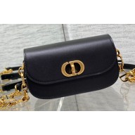 Dior Small 30 Montaigne Avenue Bag in Box Calfskin Black 2024