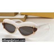 Loewe Cateye double frame sunglasses in acetate and metal LW40119l 02 2024
