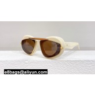 Loewe Wing double frame sunglasses in acetate and metal LW40120l 01 2024