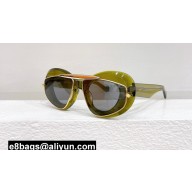 Loewe Wing double frame sunglasses in acetate and metal LW40120l 04 2024