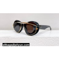 Loewe Wing double frame sunglasses in acetate and metal LW40120l 06 2024