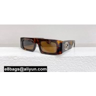 Gucci Rectangular-frame Sunglasses ‎779489 GG1646S 02 2024