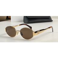 Celine Triomphe Metal 01 Sunglasses in Metal 4S235 01 2024
