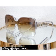 Louis Vuitton LV Monogram Square Sunglasses Z1999E 01 2024