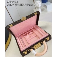 Louis Vuitton Monogram Canvas Boîte Bijoux 34 Jewelry vanity Case Bag M20291 Rose Ballerine