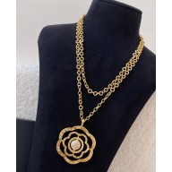 Chanel camellia Necklace 20241211