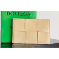 Bottega Veneta Cassette Intreccio leather Credit Card Case PORRIDGE 2024
