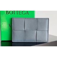 Bottega Veneta Cassette Intreccio leather Credit Card Case THUNDER 2024