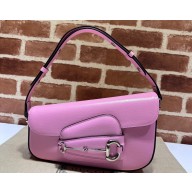 Gucci Horsebit 1955 small shoulder bag 764155 Leather Pink