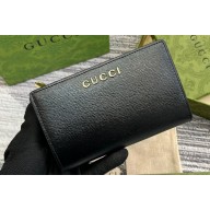 Gucci Zip around wallet with Gucci script 772640 leather Black 2024