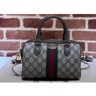 Gucci Ophidia GG mini top handle bag 772053 Beige and ebony GG Supreme canvas 2024