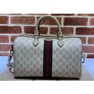 Gucci Ophidia GG medium top handle bag 772065 Beige and white GG Supreme canvas 2024