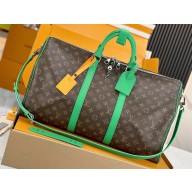 Louis Vuitton Monogram Canvas Keepall Bandoulière 50 Bag M46774 Green 2024