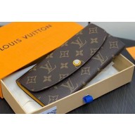 Louis Vuitton Monogram Canvas Emilie Wallet M82920 Yellow 2024