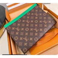 Louis Vuitton Monogram Canvas Pochette Voyage MM Bag M82854 Green 2024