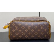 Louis Vuitton Monogram canvas Dopp Kit Toilet Pouch Bag M46764 Yellow 2024