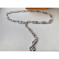 Louis Vuitton My LV Chain Belt Silver