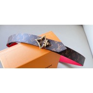 Louis Vuitton LV Flowergram 30mm Reversible Belt LV Ski 04