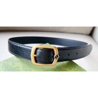 Gucci Width 3cm Belt with rectangular buckle 768409 05