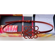 Loewe Width 4mm Anagram cut-out belt in soft calfskin 02