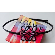 Loewe Width 4mm Anagram cut-out belt in soft calfskin 01