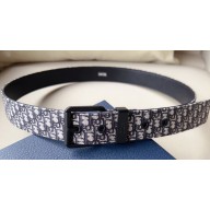 Dior Width 3.5cm Essentials Belt in Dior Oblique Jacquard 01