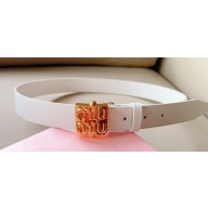 Miu Miu Width 3cm Leather belt 02