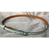 Loewe Width 1.5cm Belt in smooth calfskin with contrast stitching 04