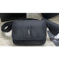 Saint Laurent niki small messenger Bag in nylon 776611 Black