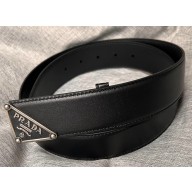 Prada Width 4cm leather belt 240102 21