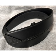 Prada Width 4cm leather belt 240102 22