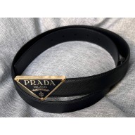 Prada Width 3cm Saffiano leather belt 240102 14
