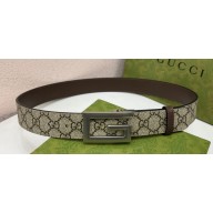Gucci Width 3.5cm Reversible belt with Square G buckle 626974 04