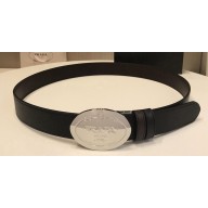 Prada Width 3.4cm leather belt 240102 09