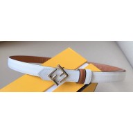 Fendi Width 2cm FF Diamonds leather Reversible Belt 09