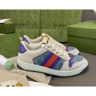 Gucci Women's Screener sneaker with Web 577684 2022