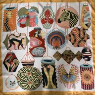 Hermes silk scarf 90x90cm 31 2024 FW(TOP QUALITY)