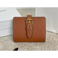 CELINE conti small wallet in SUPPLE GRAINED CALFSKIN tan 2025