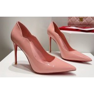 Christian Louboutin Heel 10.5cm Hot Chick Pumps in Patent Pink