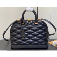 Louis Vuitton Lamb leather Alma PM Bag M23688 Black 2024