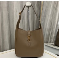 Saint Laurent le 5 à 7 supple small Bag in grained leather 713938 Camel