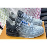 Louis Vuitton LV Trainer Women/Men Sneakers Printed calf leather Top Quality 09 2024