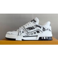Louis Vuitton LV Trainer Women/Men Sneakers Top Quality 77 2024