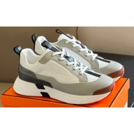 Hermes Heros Women/Men sneakers in Leather 01 2024
