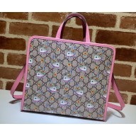 Gucci print tote bag 630542 GG Supreme canvas 01