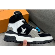 Louis Vuitton Men's LV Trainer Sneaker Boots 04