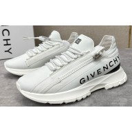 Givenchy Spectre runner Men's Sneakers in leather White with zip