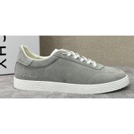 Givenchy Town Men's Sneakers in leather suede Gray