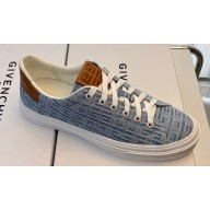 Givenchy City Men's Sneakers in 4G denim Blue 02
